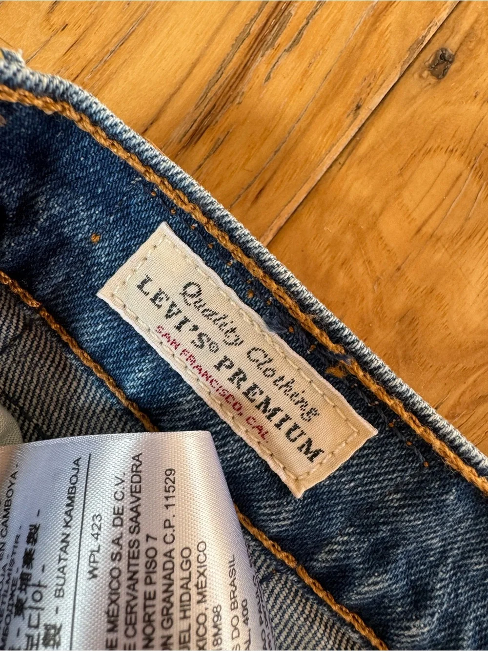 Levi’s Classic Women’s Blue Slim Fit Jeans